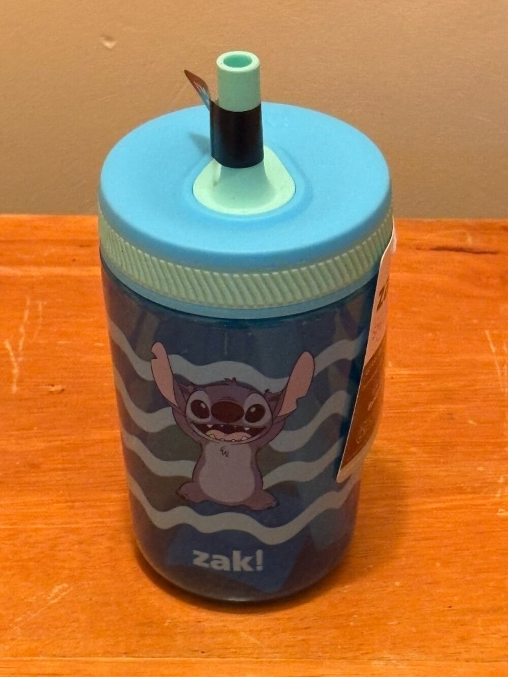 Zak! Disney Stitch Sippy Cup Toddler Kids Drink Bottle